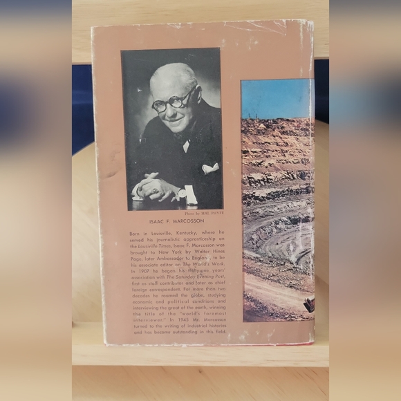 Vintage 1957 ANACONDA HARDCOVER With Dust Jacket BY ISAAC F. MARCOSSON - Picture 5 of 11